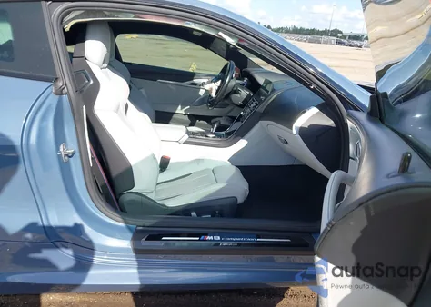 2022 BMW M8 Competition from USA, damaged, VIN WBSAE0C00NCH58908